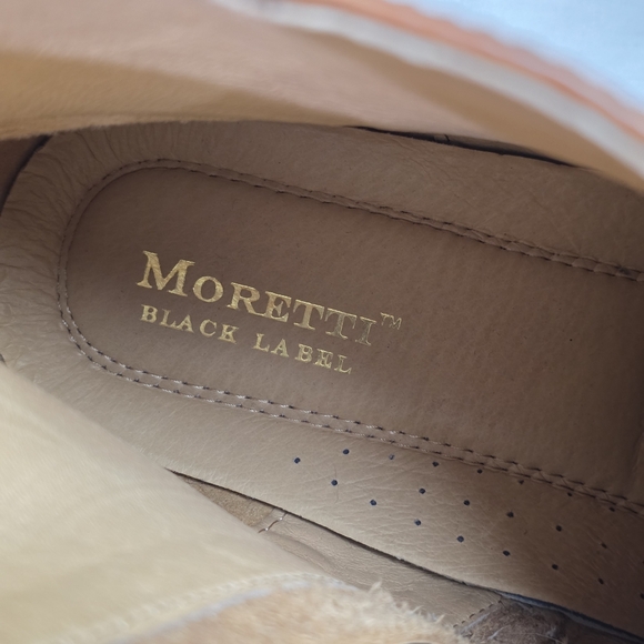 Moretti Black Label Abbot Inside Zip Classic Brown Leather Ankle Boots. 11.5 - Picture 12 of 12